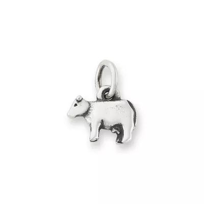 Tiny Cow Charm in Sterling Silver
