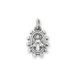 Virgin Mary Charm in Sterling Silver