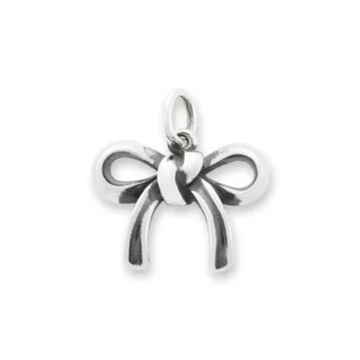 Bow Charm in Sterling Silver