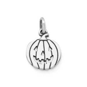 Jack O'Lantern Charm in Sterling Silver