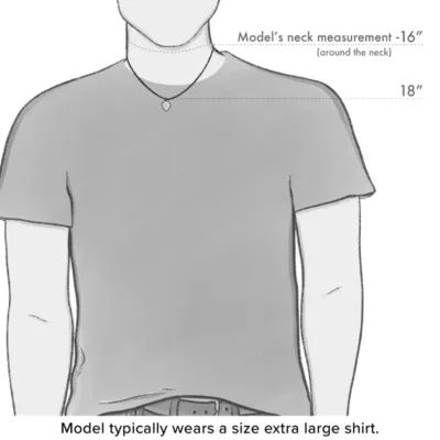 Rounded Herringbone Necklace in Sterling Silver or 14K Yellow Gold - Image 8