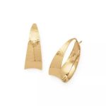 Valle Hoop Earrings in 14K Yellow Gold
