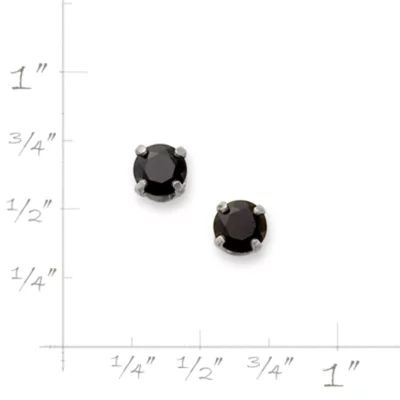 Gemstone Studs in Sterling Silver - Image 4