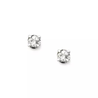 White Sapphire Gemstone Earring Stack - Image 3