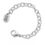 Cable Chain Extender in Sterling Silver