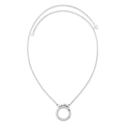 "Mom" Changeable Charm Necklace in Sterling Silver - Image 3