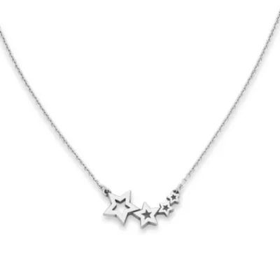 Twinkling Stars Necklace in Sterling Silver