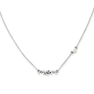 Mom Necklace in Sterling Silver