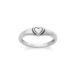 Child's Cherished Heart Ring in Sterling Silver