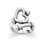 Key to My Heart Ring in Sterling Silver