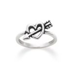 Love's Arrow Ring in Sterling Silver