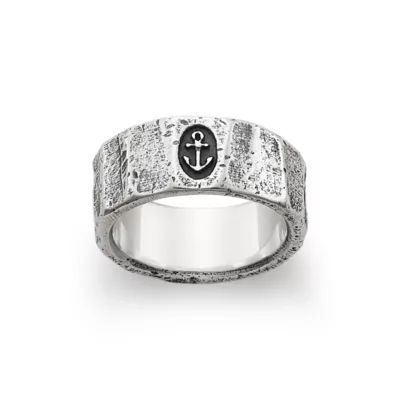 Forged Faith, Hope and Love Ring in Sterling Silver - Image 2