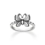 Festival Butterfly Ring in Sterling Silver