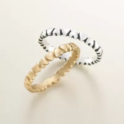 Lots of Love Ring in Sterling Silver or 14K Yellow Gold - Image 2