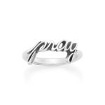 "Pray" Ring in Sterling Silver