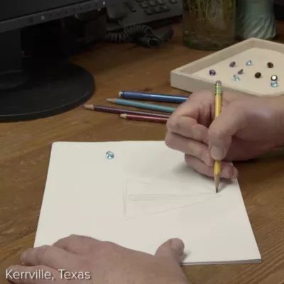 Twisted Wire Gemstone Ring in Sterling Silver - Image 8