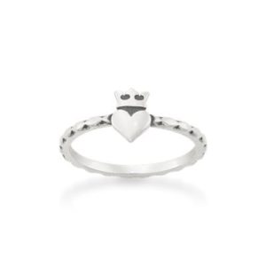 Queen of My Heart Ring in Sterling Silver