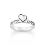 Love You More Ring in Sterling Silver