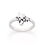 Texas Trio Ring in Sterling Silver