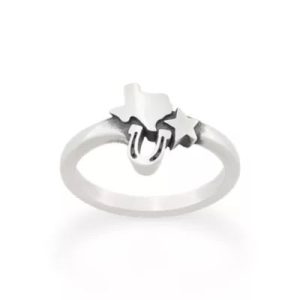 Texas Trio Ring in Sterling Silver