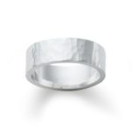 Amore Wedding Ring in Sterling Silver or 14K Yellow Gold