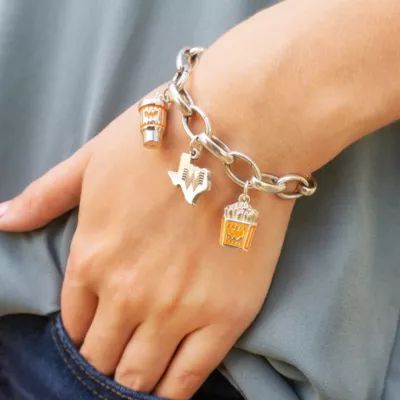 Enamel Whataburger Cup Charm in Sterling Silver - Image 4